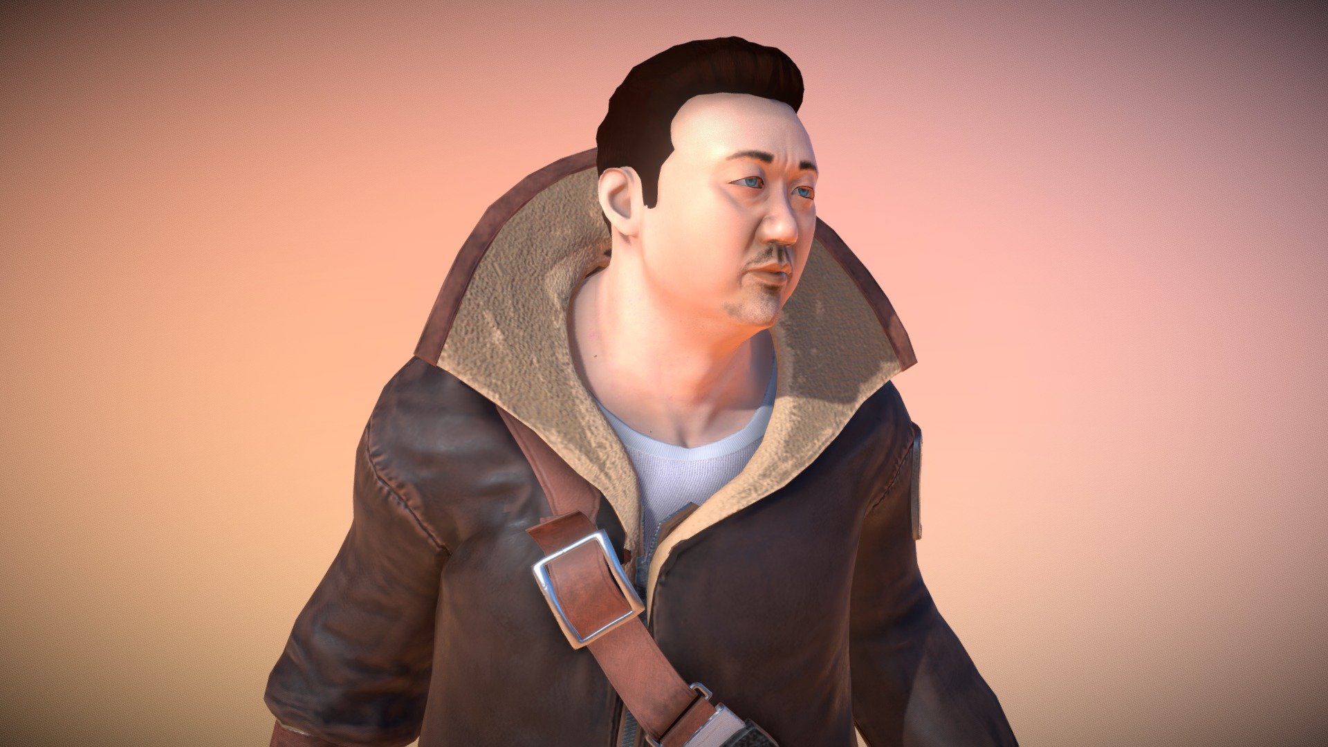 Last Stand Character: The Uncle — Sketchfab embed 3D viewer