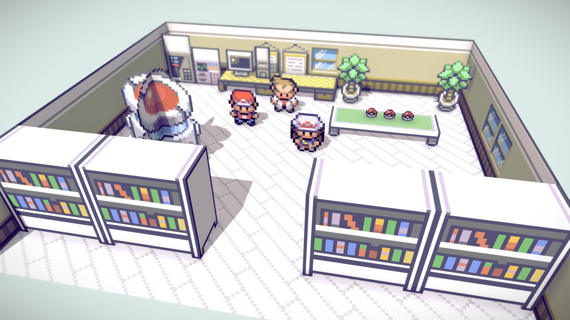 Professor Oak's Laboratory: A inspiração para as novas formas do