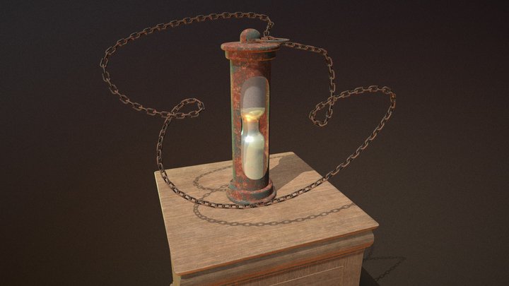 hourglass 3D Model