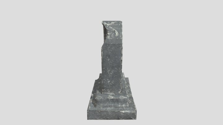 Gravestone 3D Model