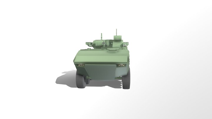 VPK-7829 Bumerang 3D Model