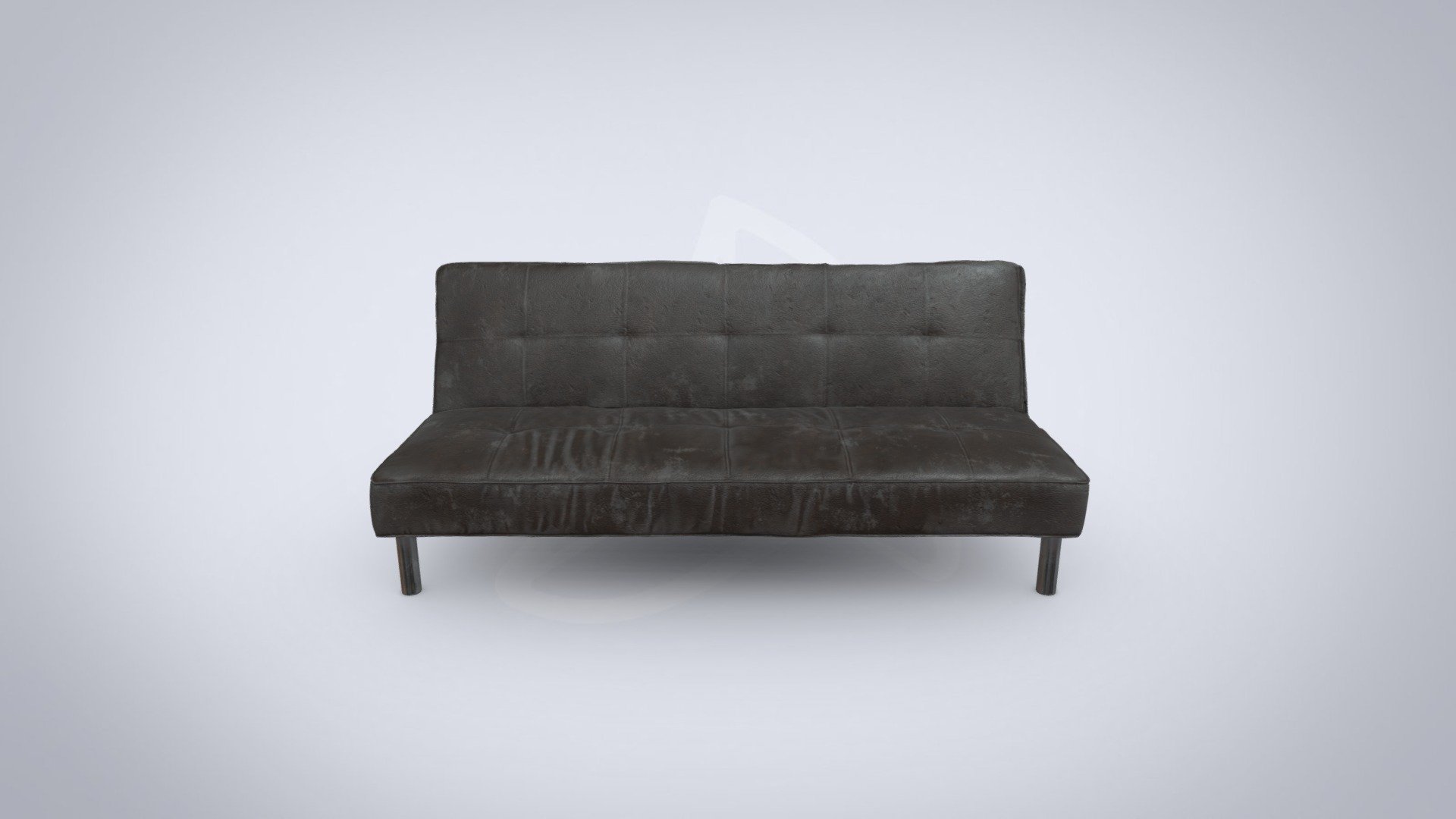 Sofa dark leather
