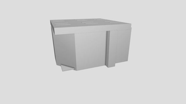 Lab with teleport 3D Model