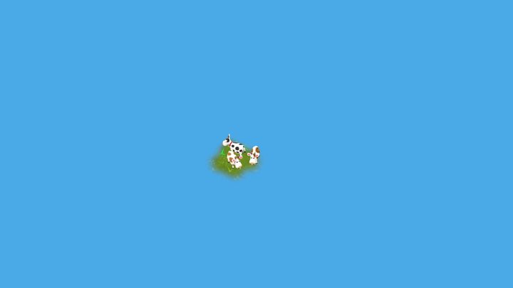 Cow 3D Model