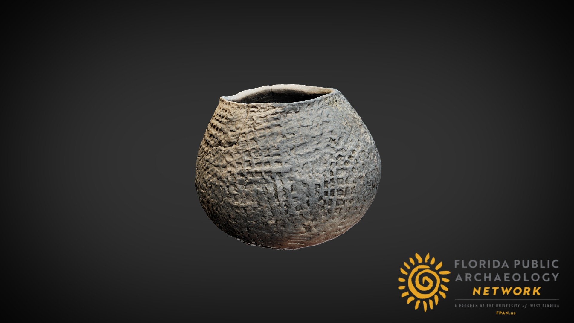 Check Stamped Vessel — Sketchfab embed 3D viewer