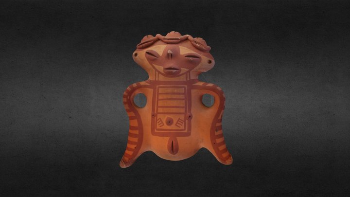 Diosa de la fertilidad 3D Model