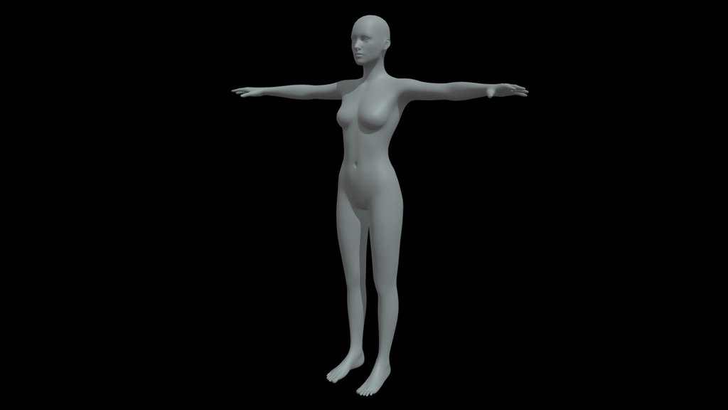 Female base mesh