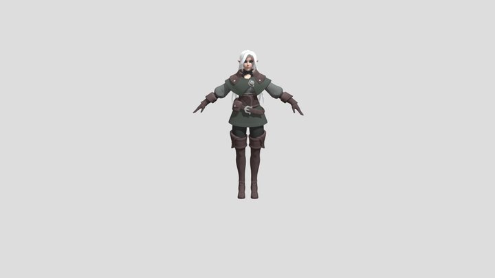 Walk Idle Cycle Project 3D Model