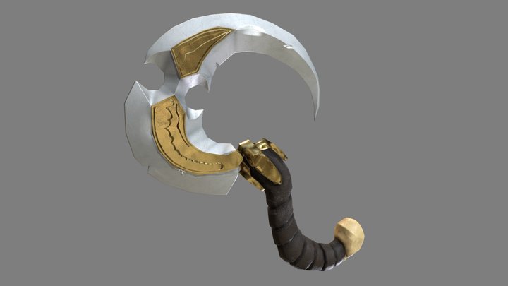 lowpoly sword 3D Model