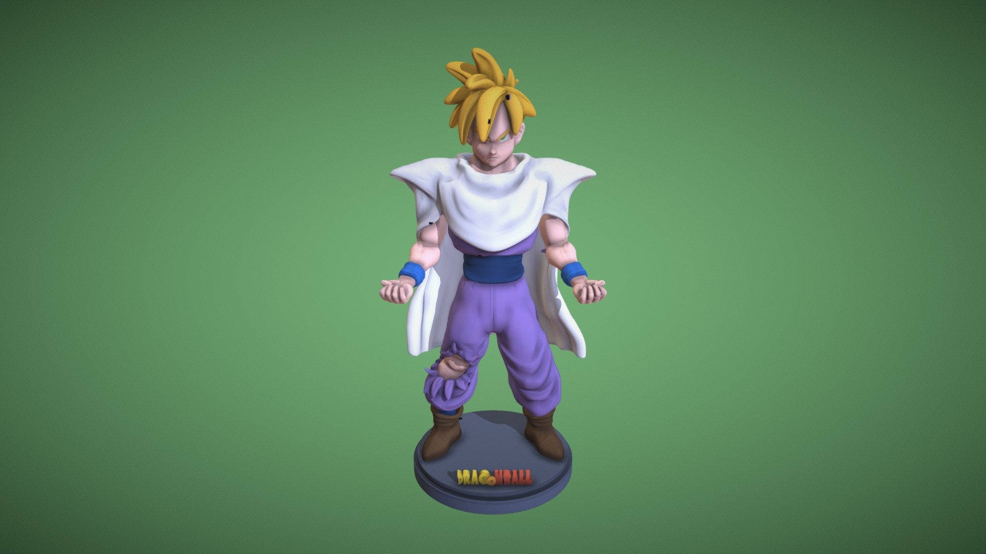 GOHAN   3D Model By YODA3D [b63964b]   Sketchfab