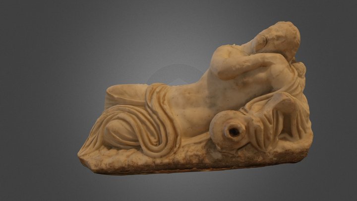 Ninfa durmiendo 3D Model