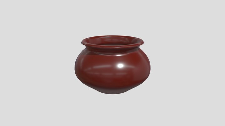 Pottery vessel 3D Model