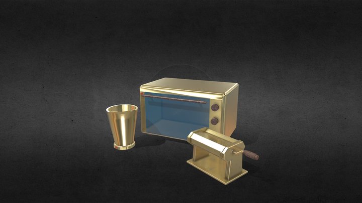 Modelos cocina Edición especial 3D Model