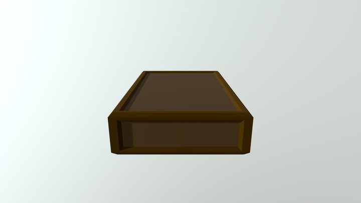Flat crate 3D Model