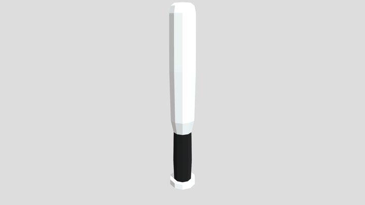 LowPoly Bat 3D Model