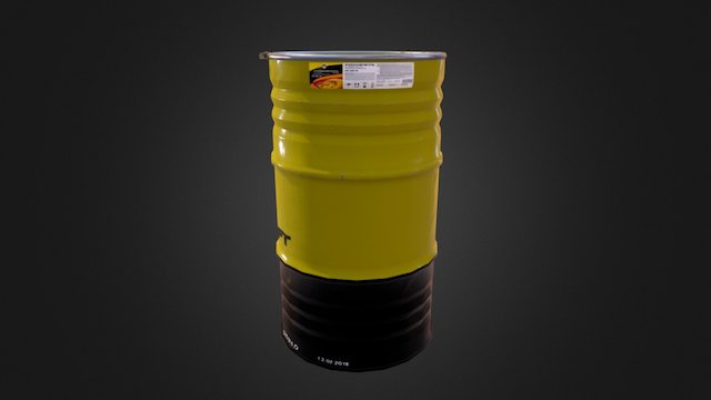 Barrels Lukoil 3D Model