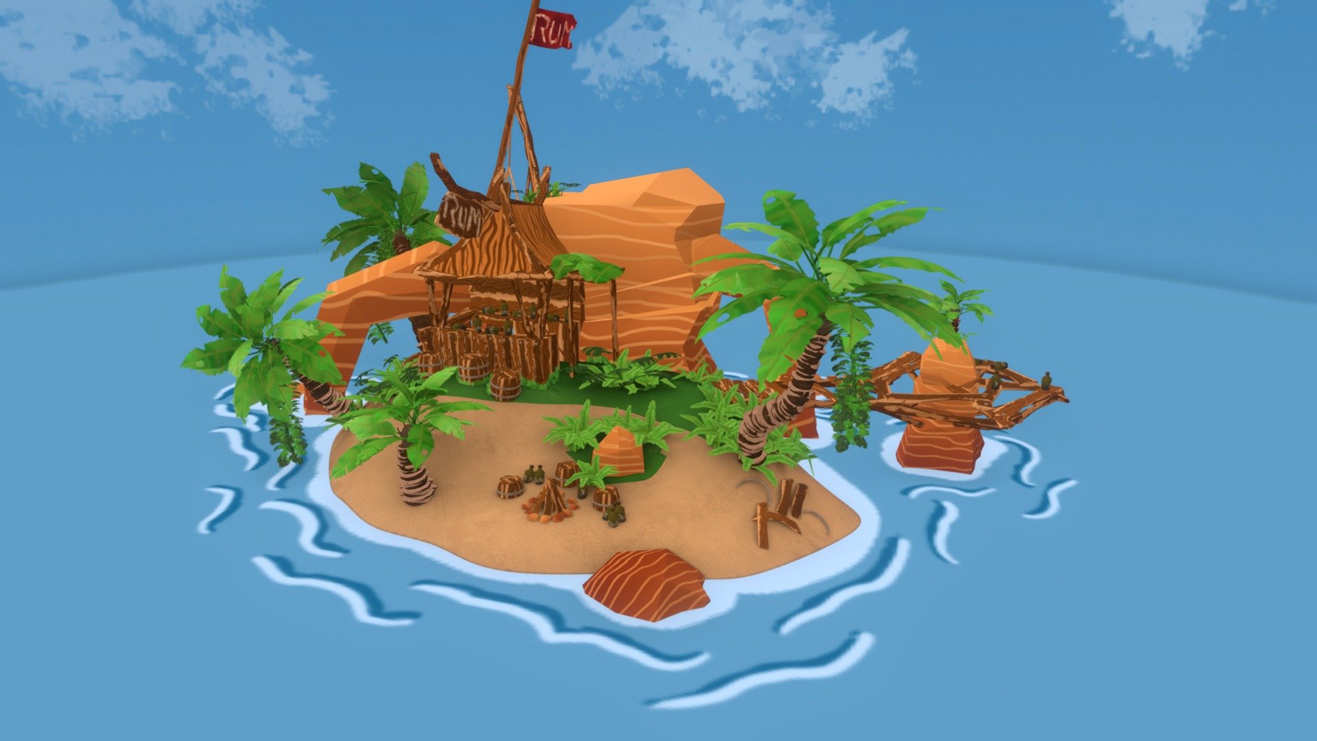Pirate Rum Island