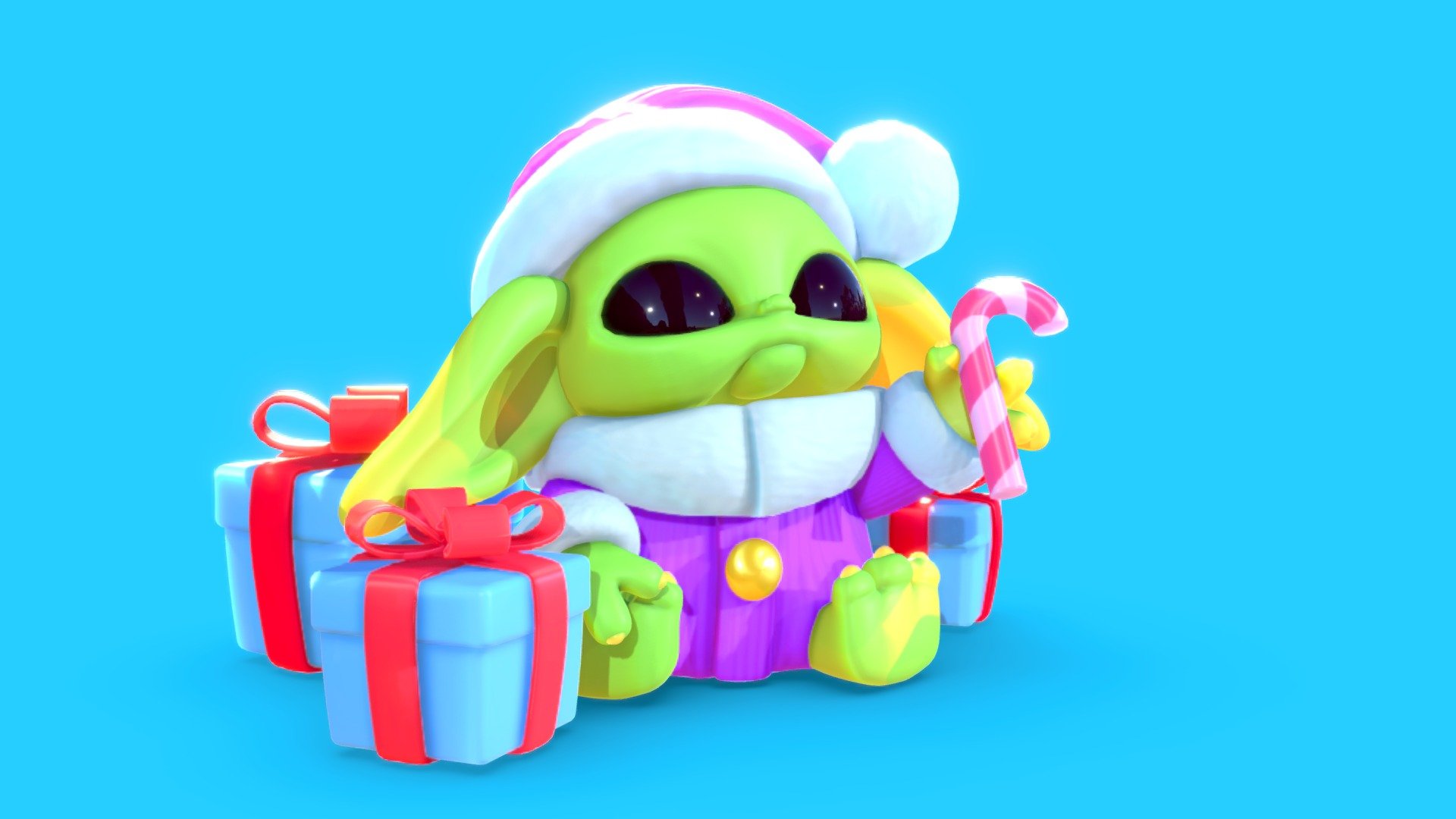 Christmas Star - Buy Royalty Free 3D model by L3X [b63b6bc] - Sketchfab ...