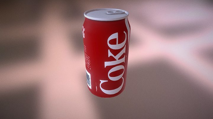 Coke Can 3D Model
