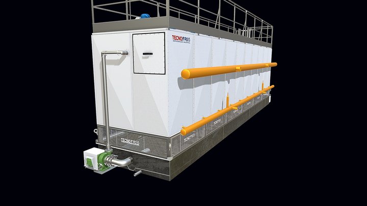 Condensador Evaporativo Tecnofrio 3D Model