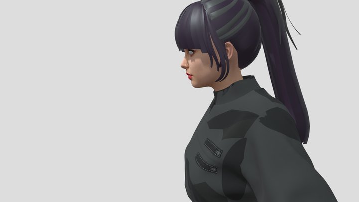 Salima_ Worker 3D Model