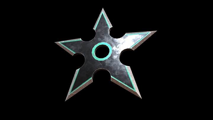 Shuriken 3D Model