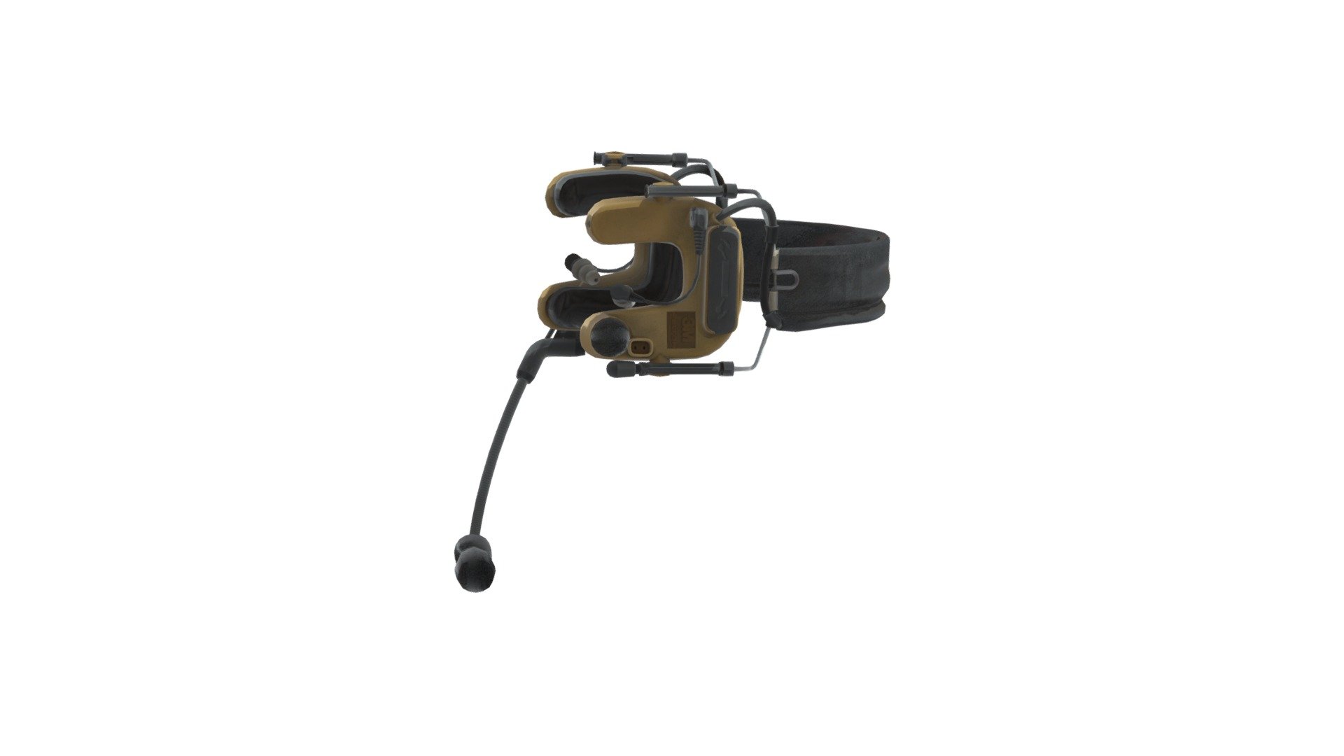 COMTACT IV EFT HEADSETS 3D model by ArgHowlS [b63c795] Sketchfab