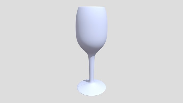 Water Glass Model 3D Model
