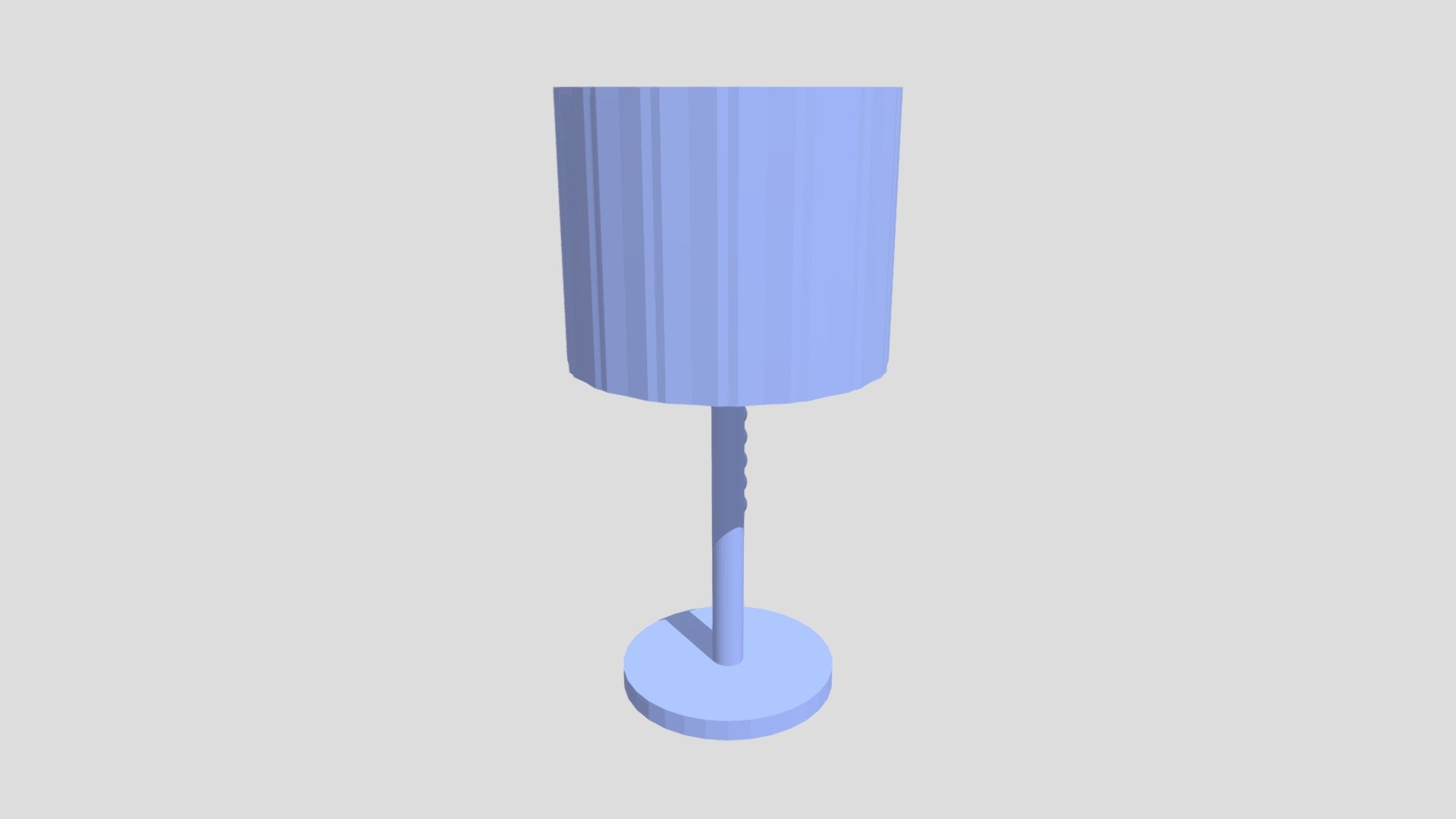 3D sketchbook 2 - Lamp