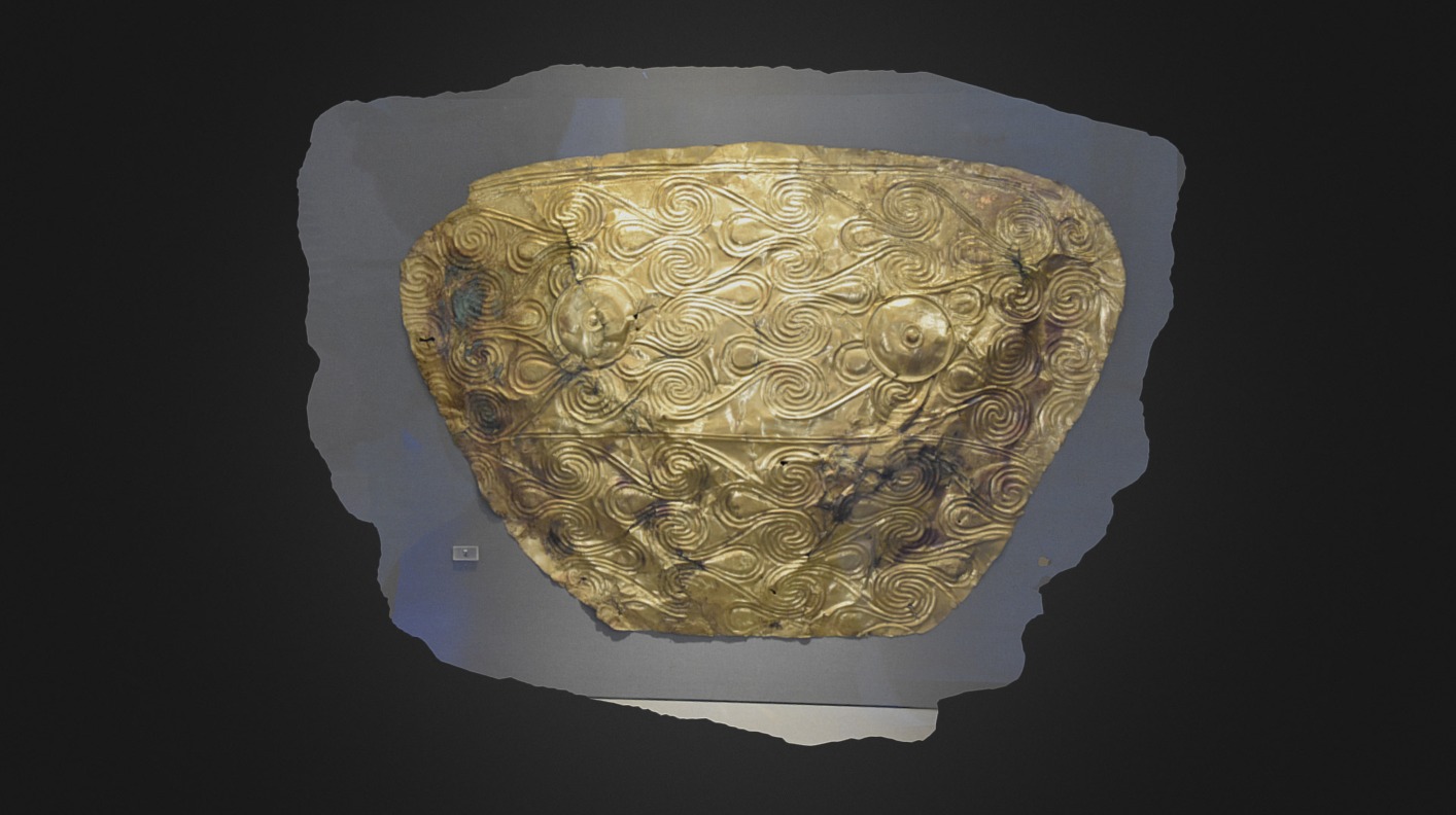 Gold breastplate from Grave Circle A at Mycenae