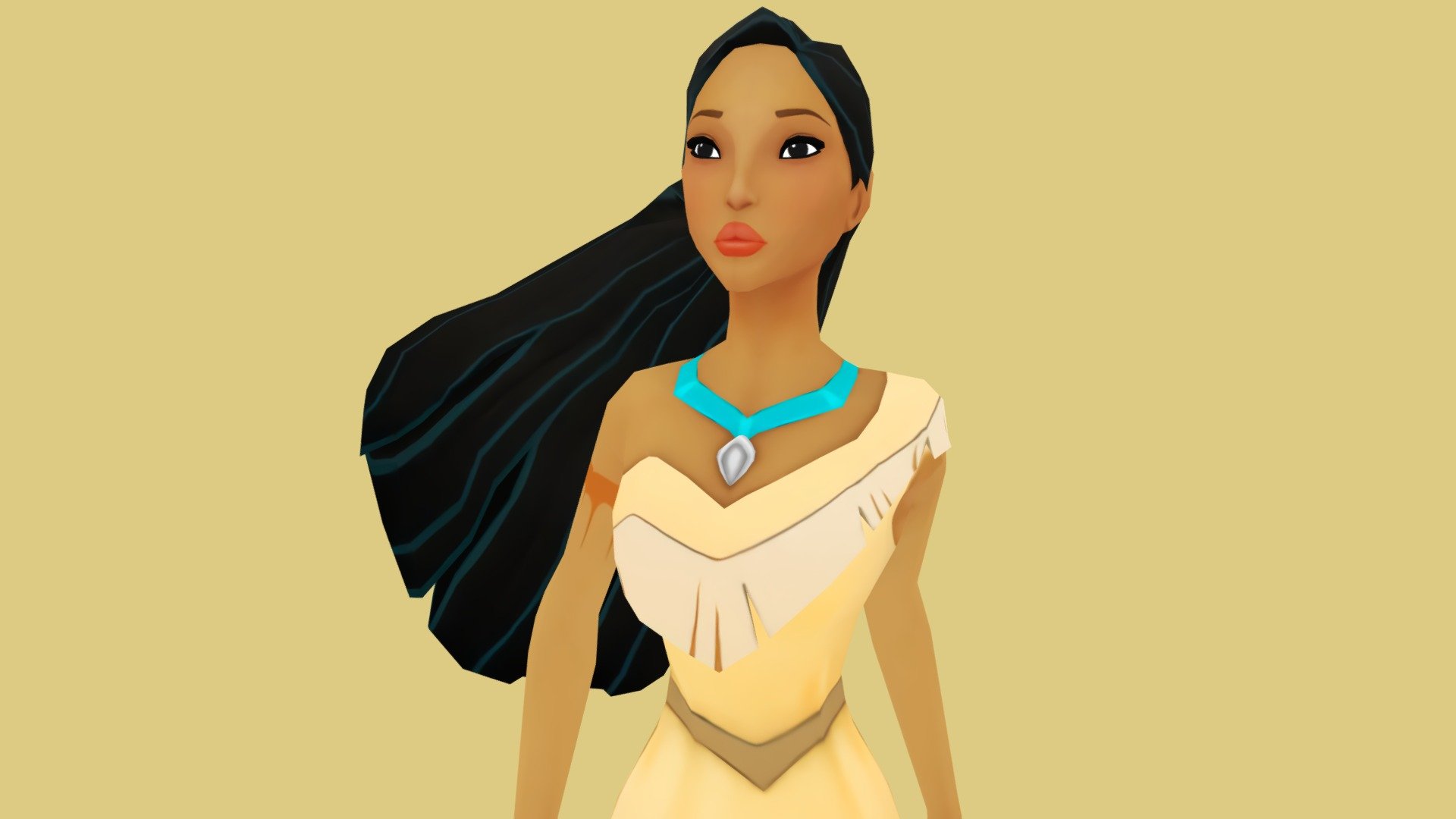 Pocahontas - 3D model by whytho11123 [b64043a] - Sketchfab