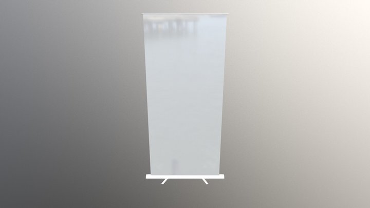 Pop-up-banner-stand 3D Model