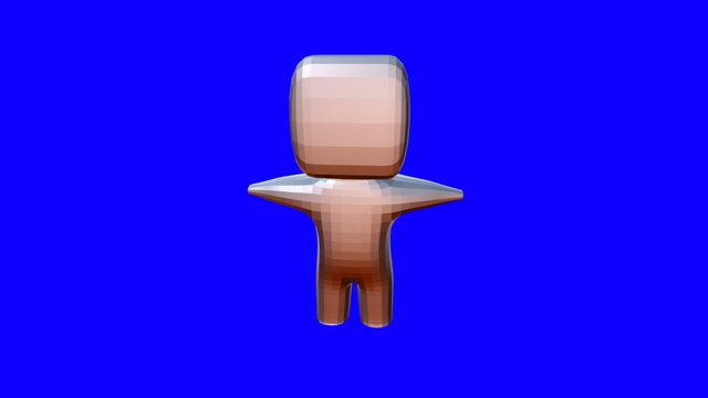 Pixle Pit animation character 3D Model