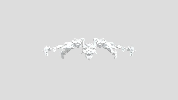 Ares from Terraria's Calamity Mod 3D Model