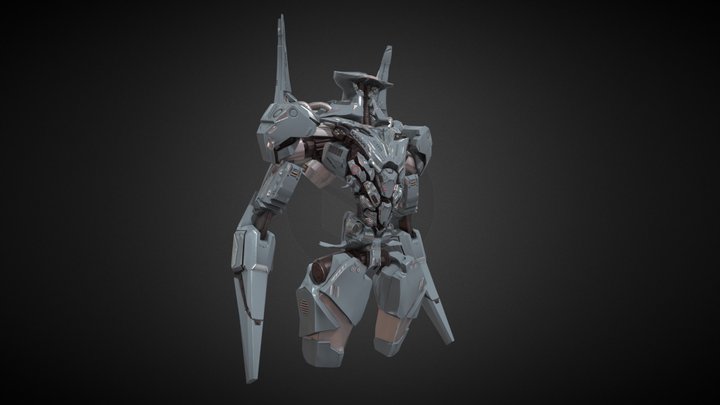 Mech practice 3D Model