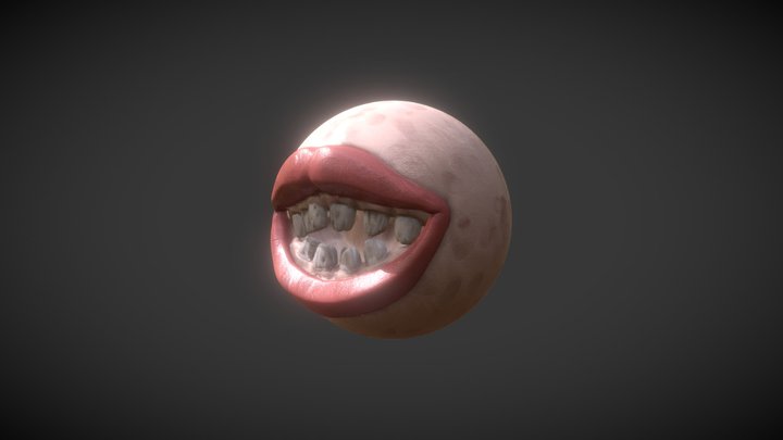 Crooked Teeth 3D Model