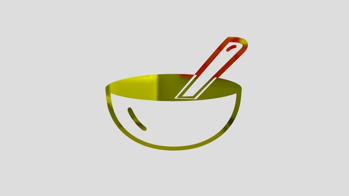 Bowl with Spoon