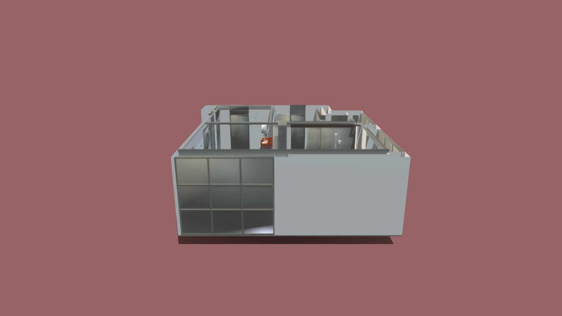 INTERIOR VIVIENDA — Sketchfab embed 3D viewer