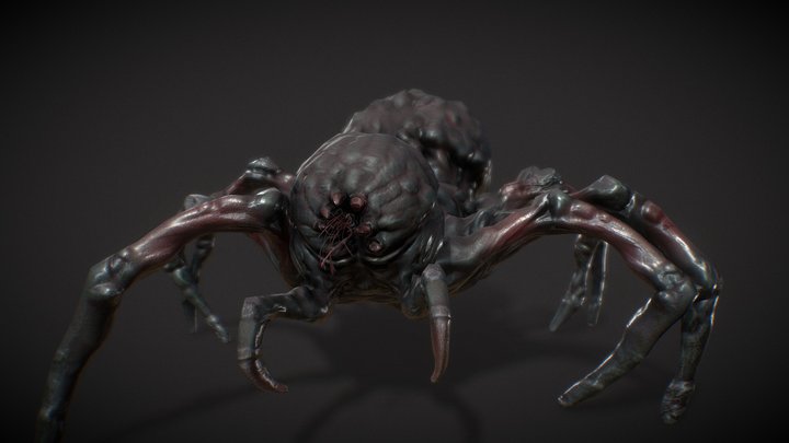 Spider Monster 3D Model