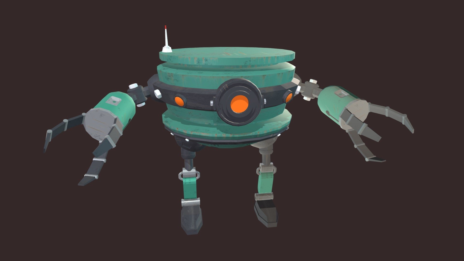 Robot - 3D model by MiguelFua [b645ee0] - Sketchfab