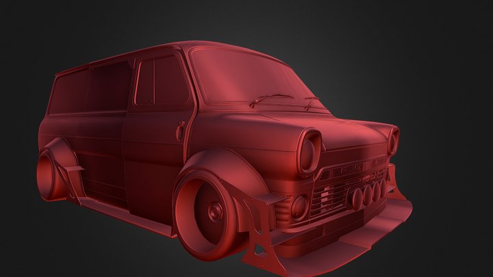 Ford TRANSIT 69 3D Model