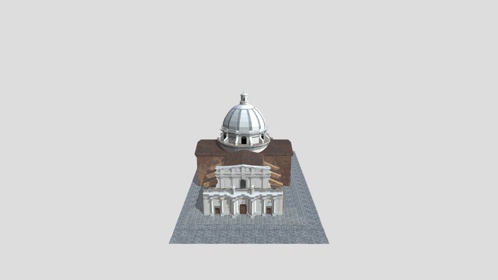 catedral popayan 3D Model