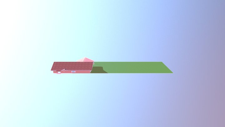b 3D Model
