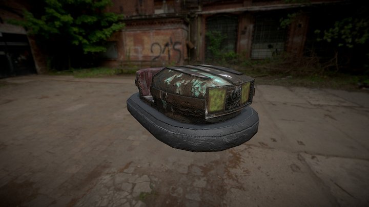 Bumpercar_rusty 3D Model