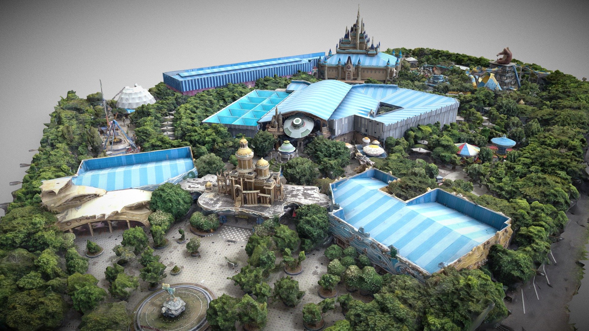 Atlantis Land Surabaya - Buy Royalty Free 3D model by dekahobby