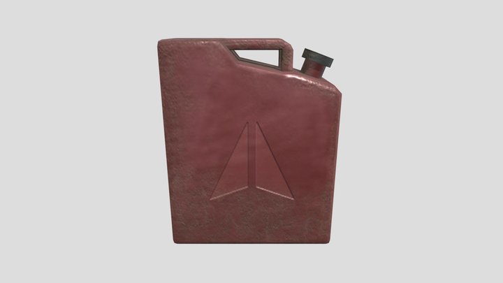 Fuel Cannister 3D Model