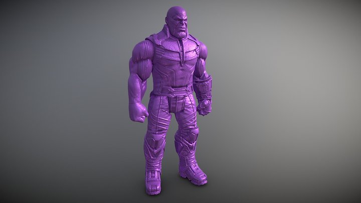 Thanos toy - Scanned with Revopoint MetroX 3D Model