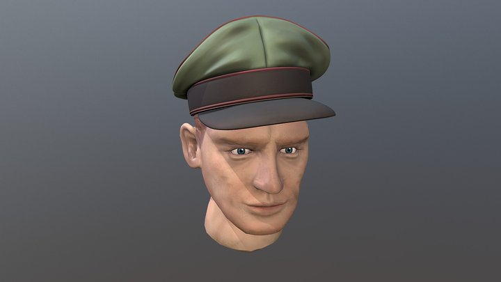 Michael Wittmann Head 3D Model