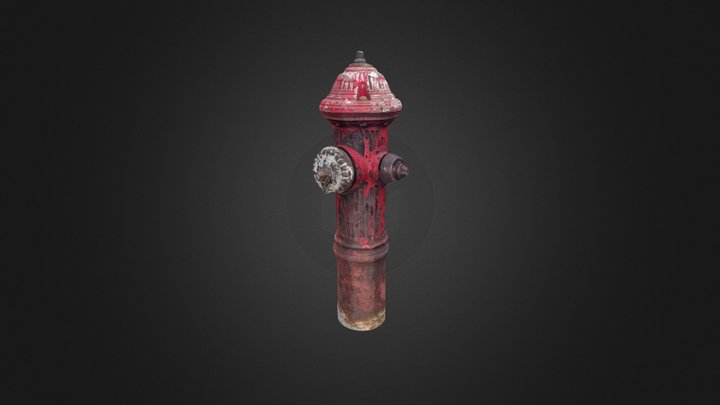 Fire Hydrant - 41st St, Astoria, Queens 3D Model