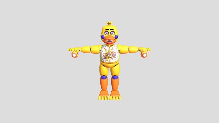 Rockstar Chica 3D Model